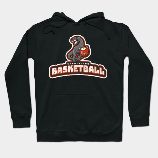 Basketball Team Hoodie by CreativeJourney